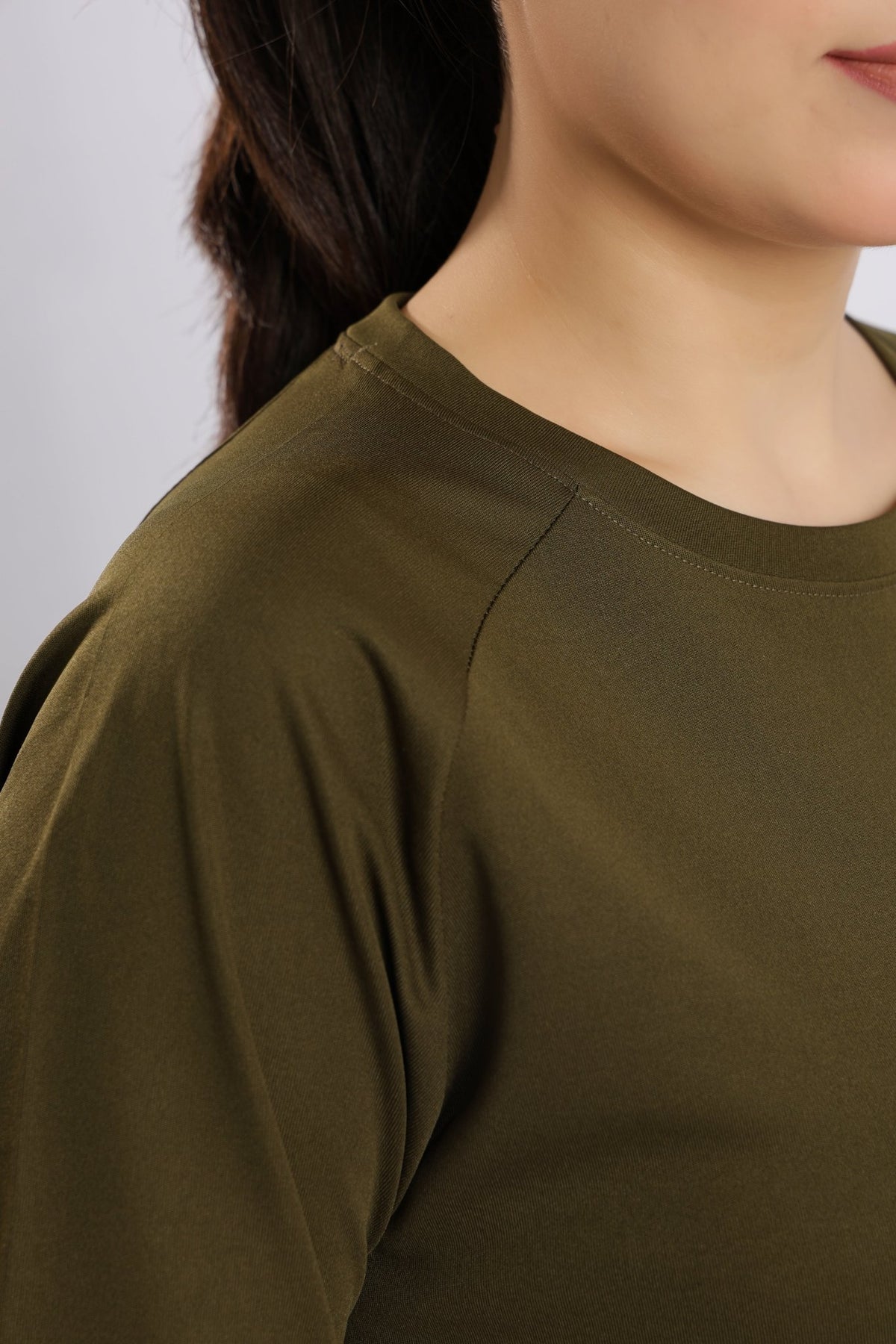 Olive active relax tshirt -Active relax t shirt