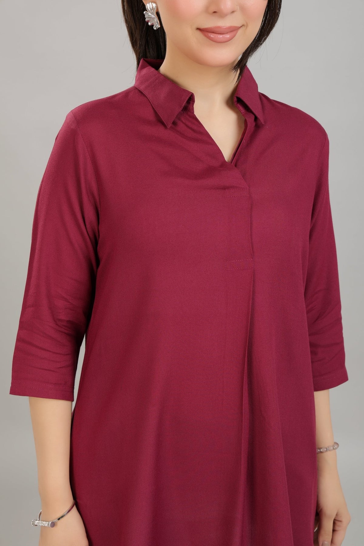 Onion rayon flare top [ Premium 100% Rayon, Liva Certified ] -Rayon flare top