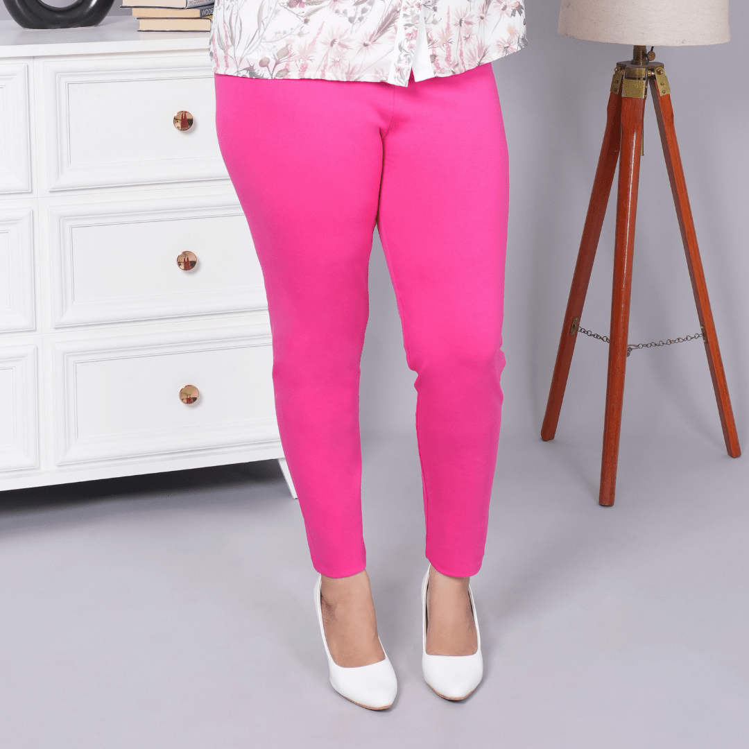 Pink cotton legging - Cotton leggings