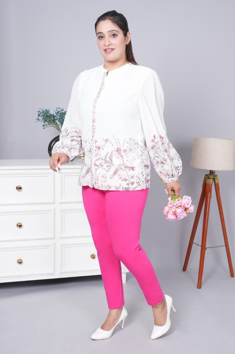 Pink cotton legging - Cotton leggings