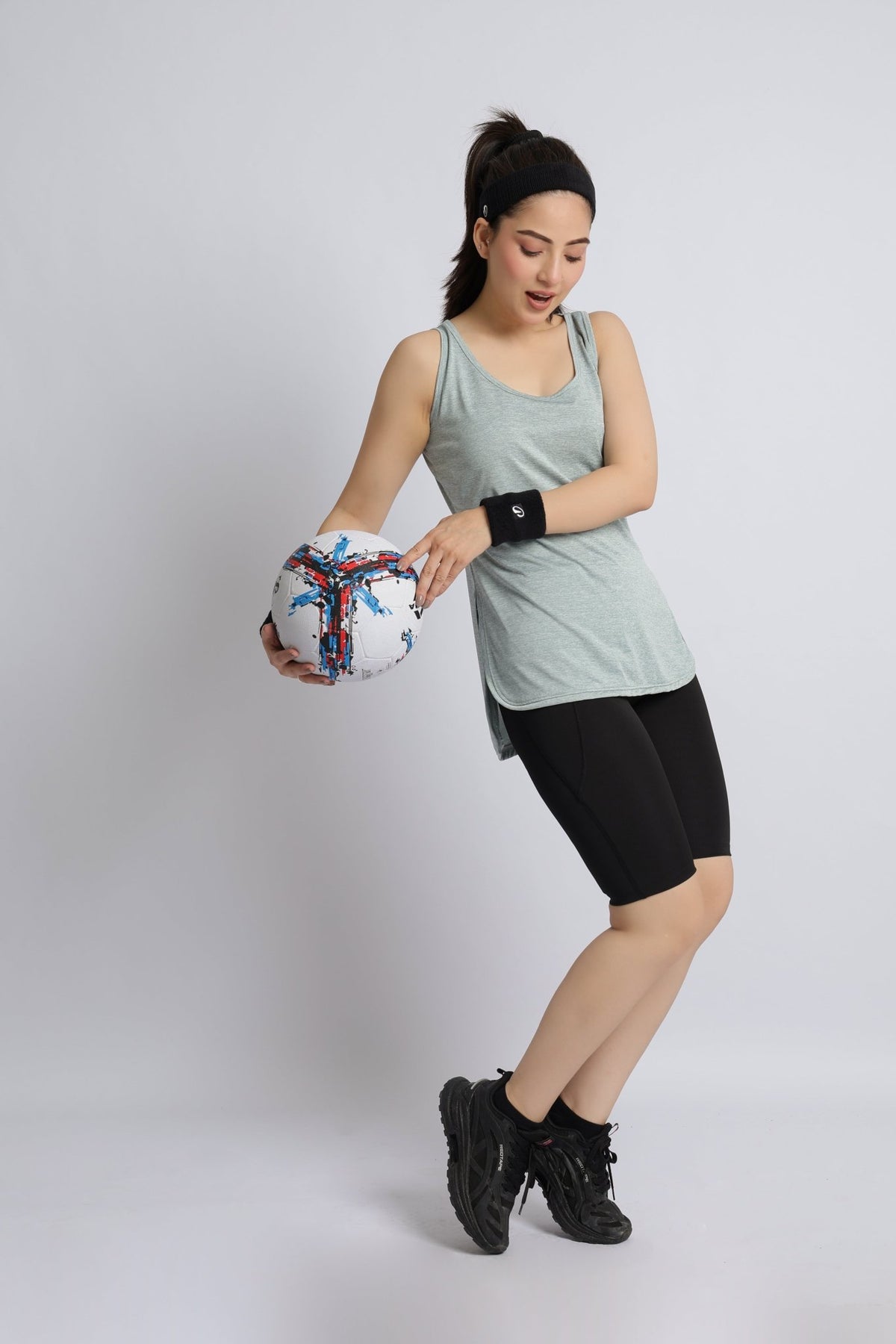 Pista melange active longline vest -Active longline vest