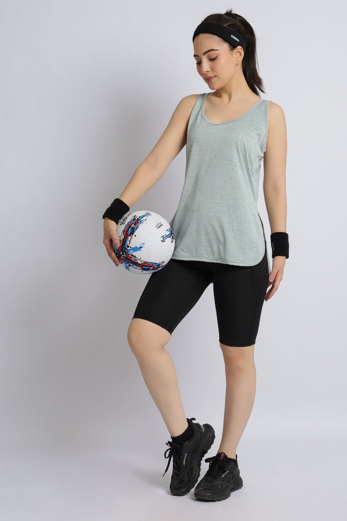 Pista melange active longline vest -Active longline vest