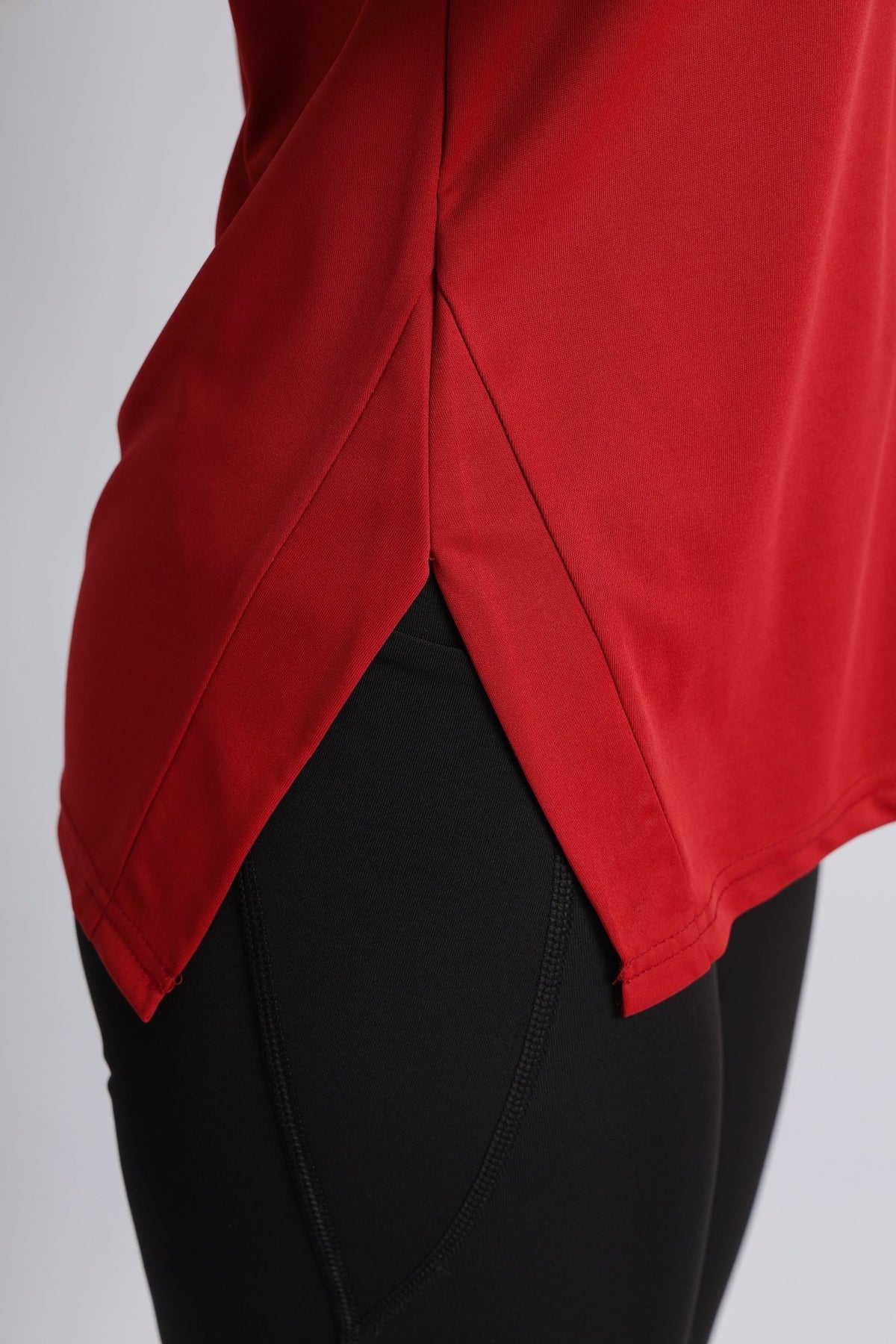 Red active regular tshirt -Active regular tshirt