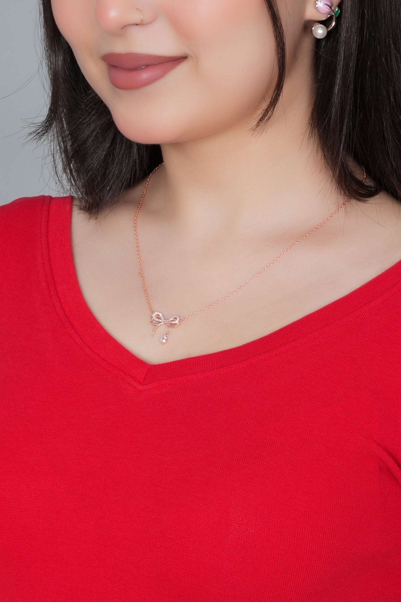 Red Rib Blouse [ 100% USA HQ Cotton, 280 GSM non transparent fabric ] - Rib blouse