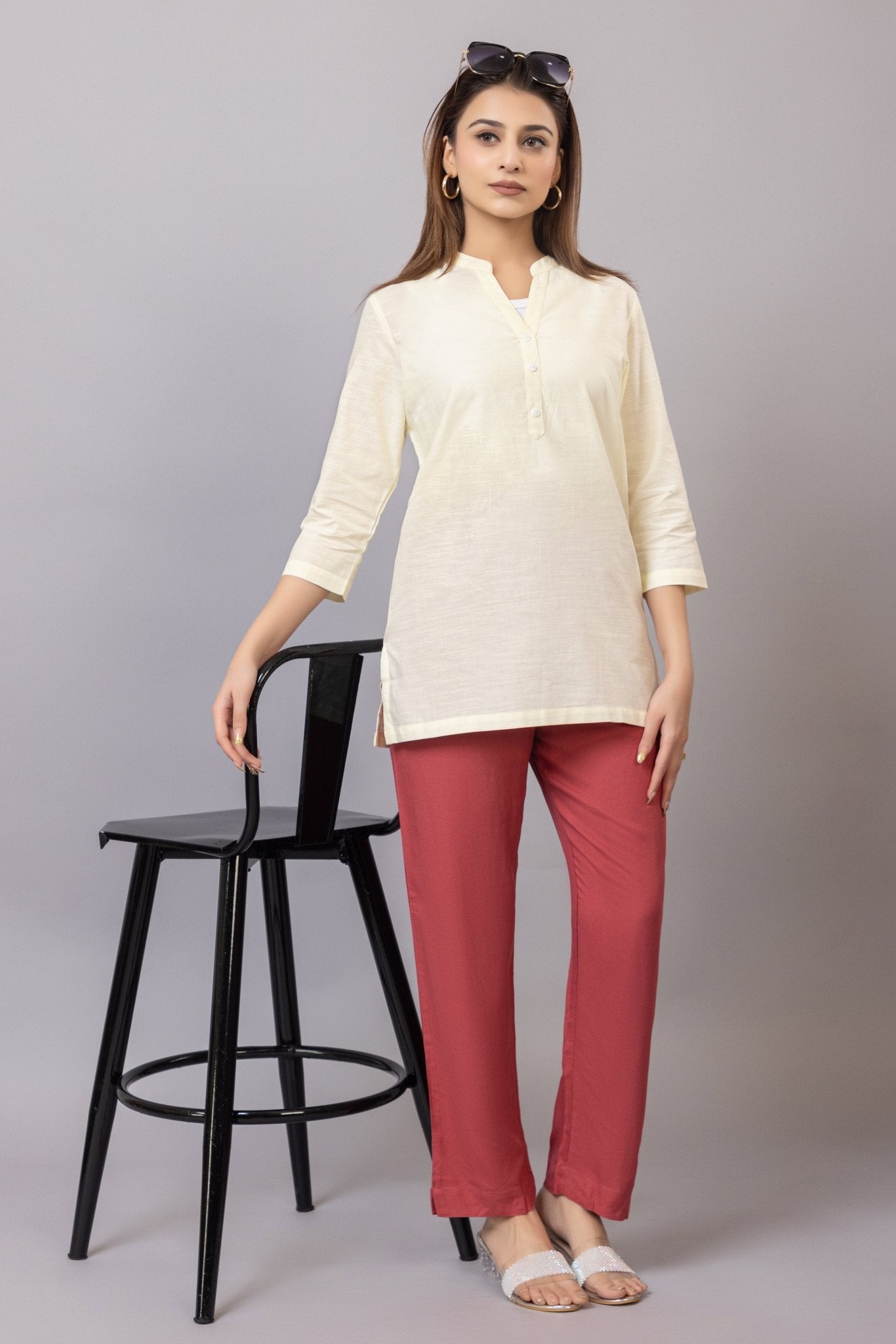 Rose rayon pant [ 100% Rayon, Liva Certified ] - Rayon pants