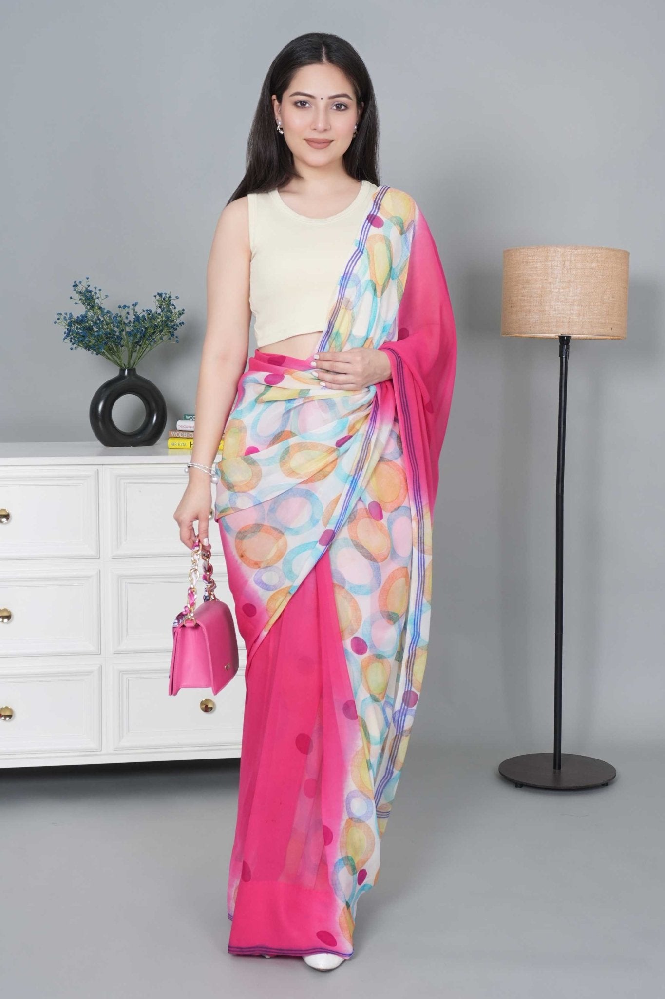 Sand Rib Crop Blouse [ 100% USA HQ Cotton, 280 GSM non transparent fabric ] - Rib crop blouse