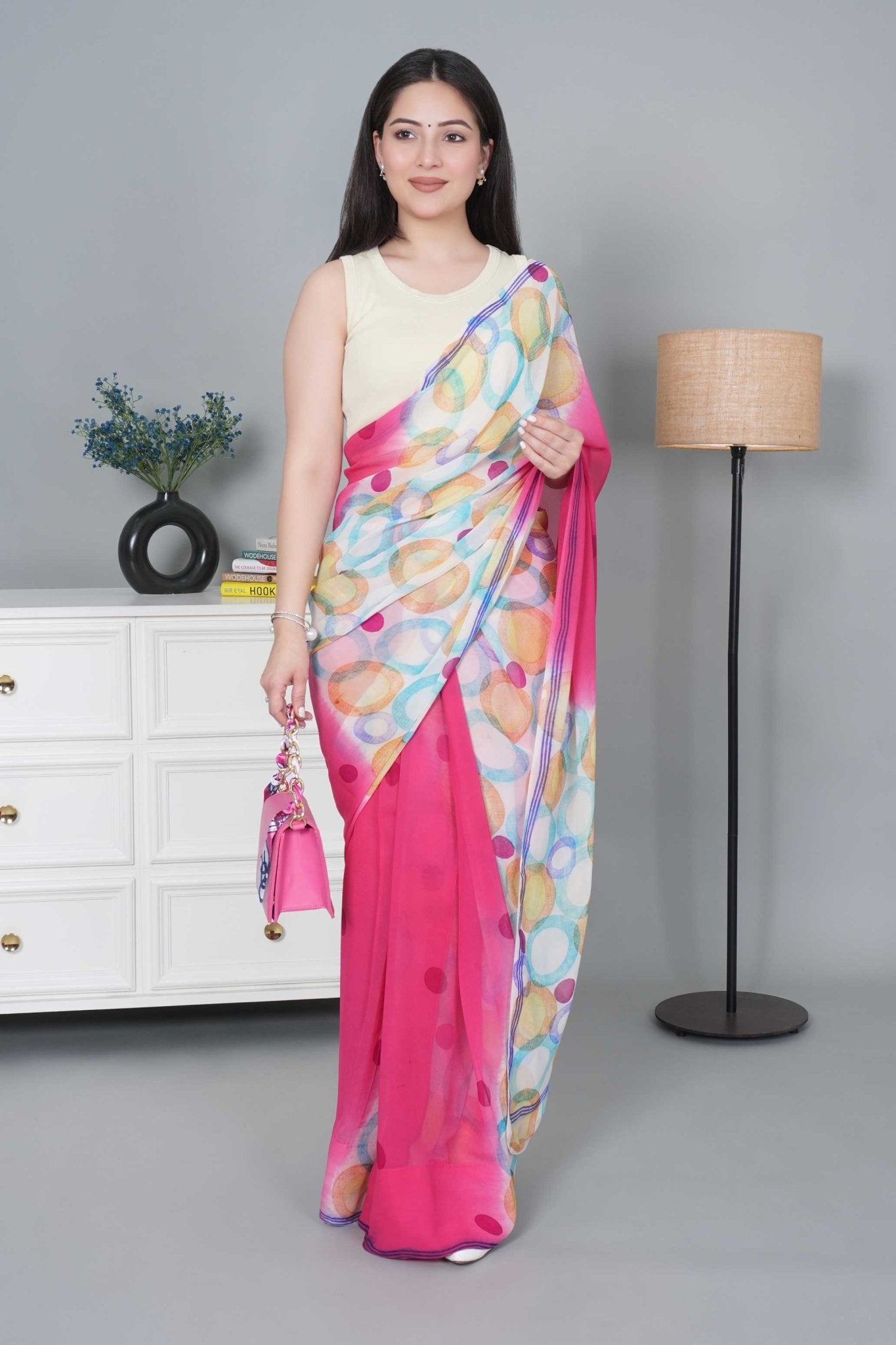 Sand Rib Crop Blouse [ 100% USA HQ Cotton, 280 GSM non transparent fabric ] - Rib crop blouse