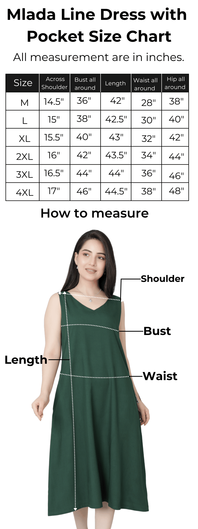 Navy rayon line dress with pocket [ Premium 100% Rayon, Liva Certified ]