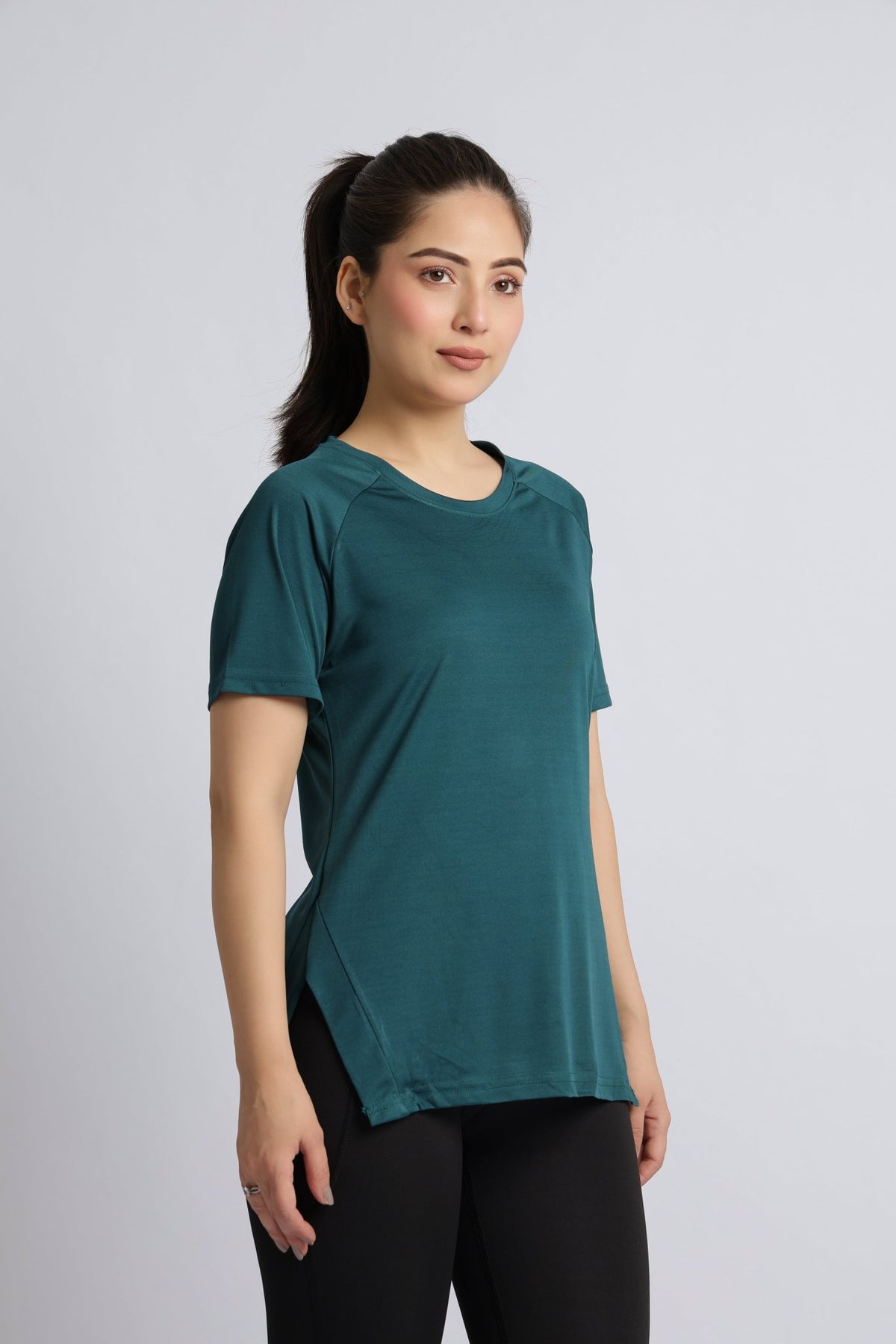 Teal active regular tshirt -Active regular tshirt