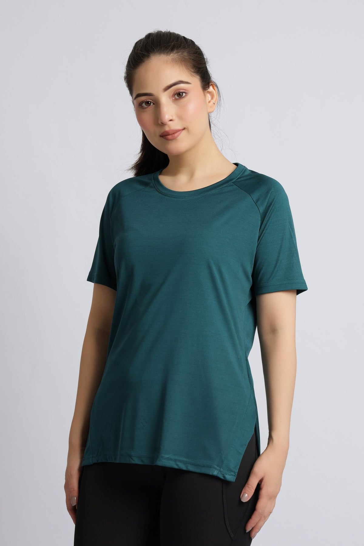 Teal active regular tshirt -Active regular tshirt