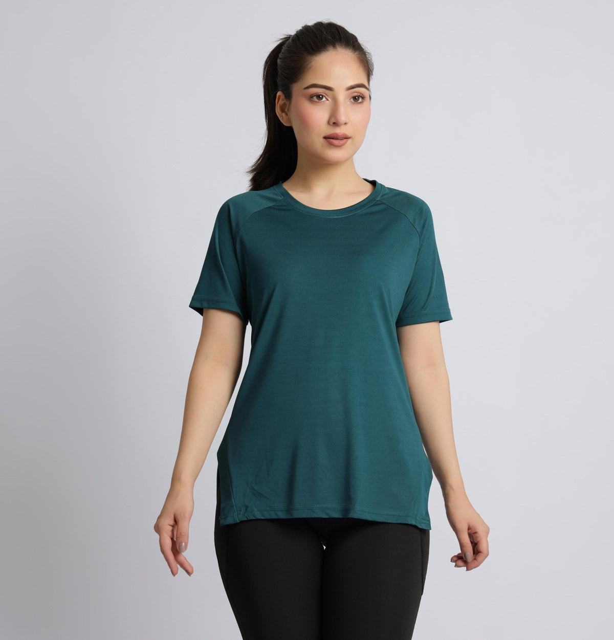 Teal active regular tshirt -Active regular tshirt