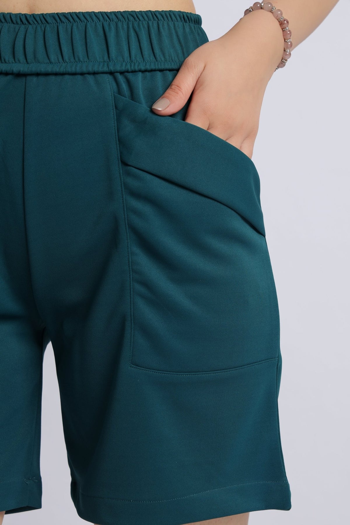 Teal active relax shorts -Active relax shorts