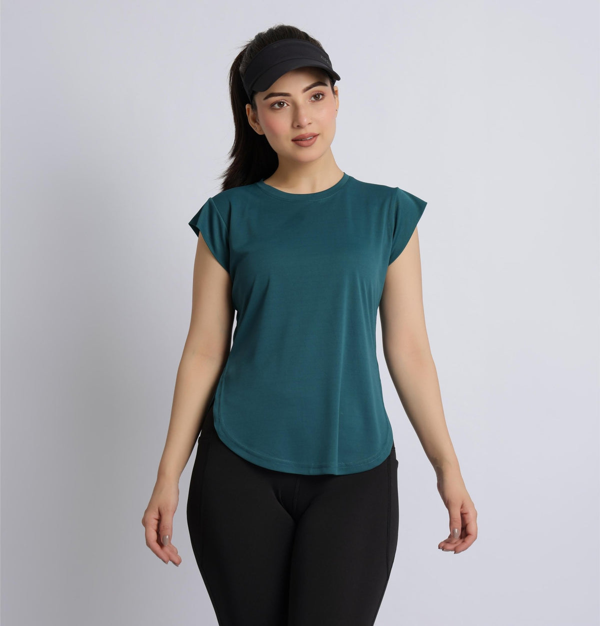 Teal active style tshirt -Active style tshirt