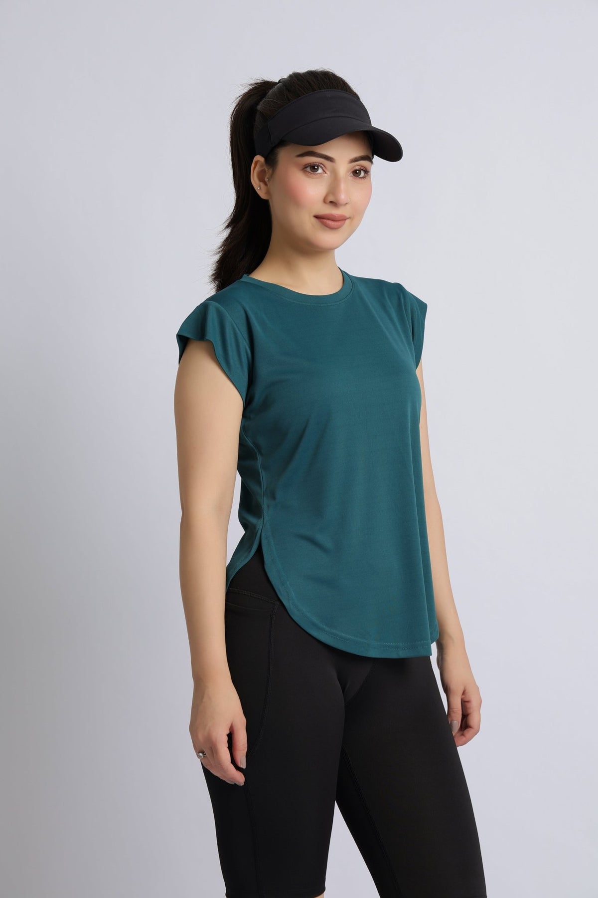 Teal active style tshirt -Active style tshirt