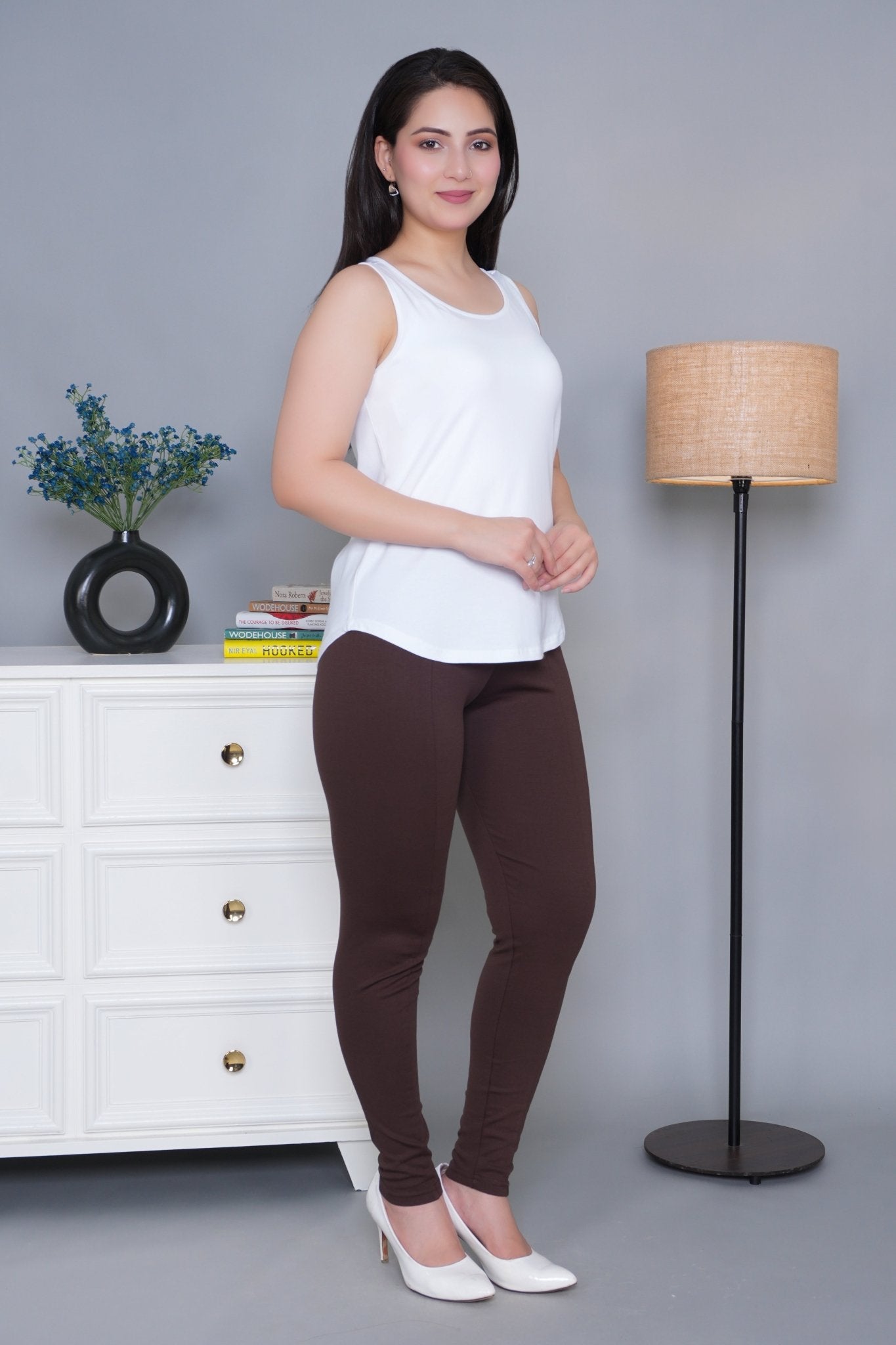 White Cotton vest [100% Cotton spandex] - Cotton vest