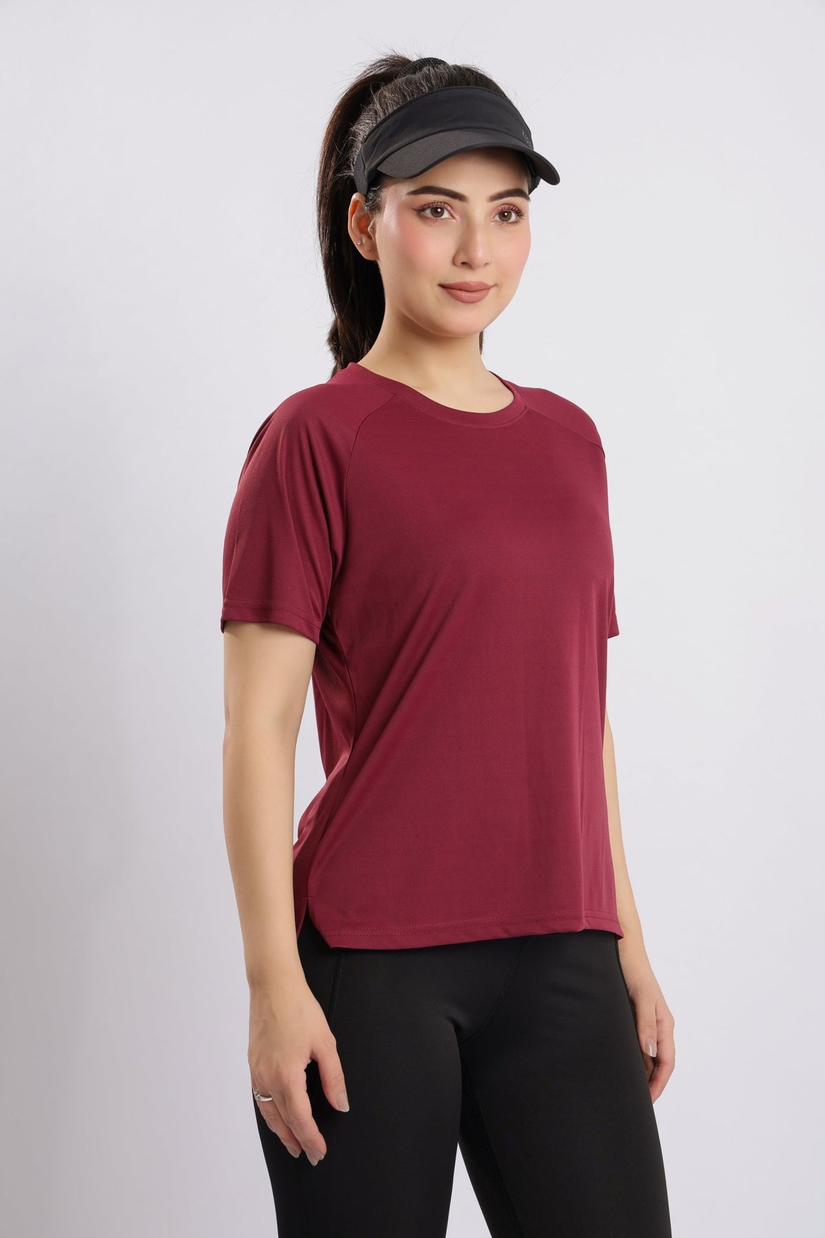 Wine active relax tshirt -Active relax t shirt