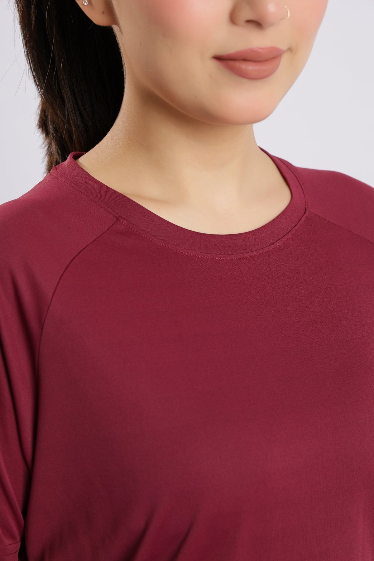 Wine active relax tshirt -Active relax t shirt
