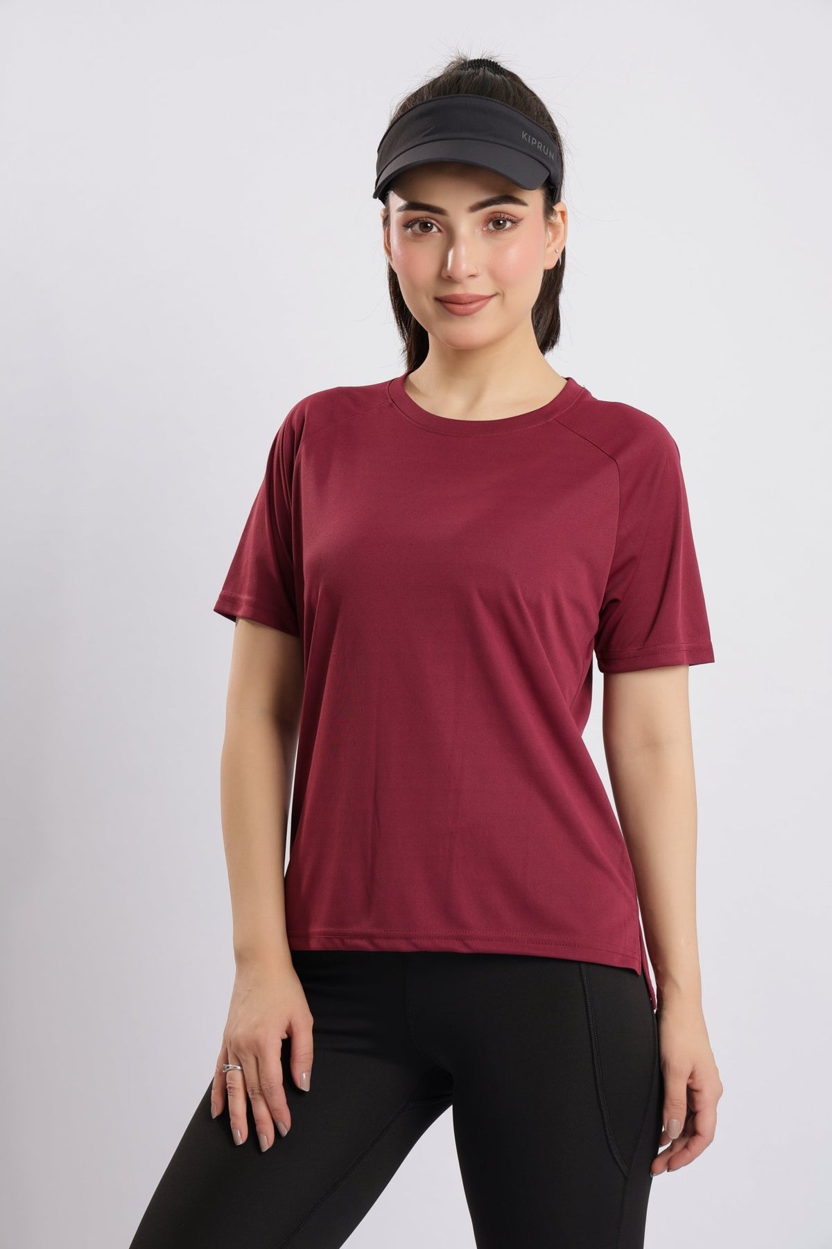 Wine active relax tshirt -Active relax t shirt