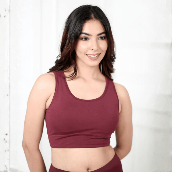 Wine comfort sports Bra - Active bra