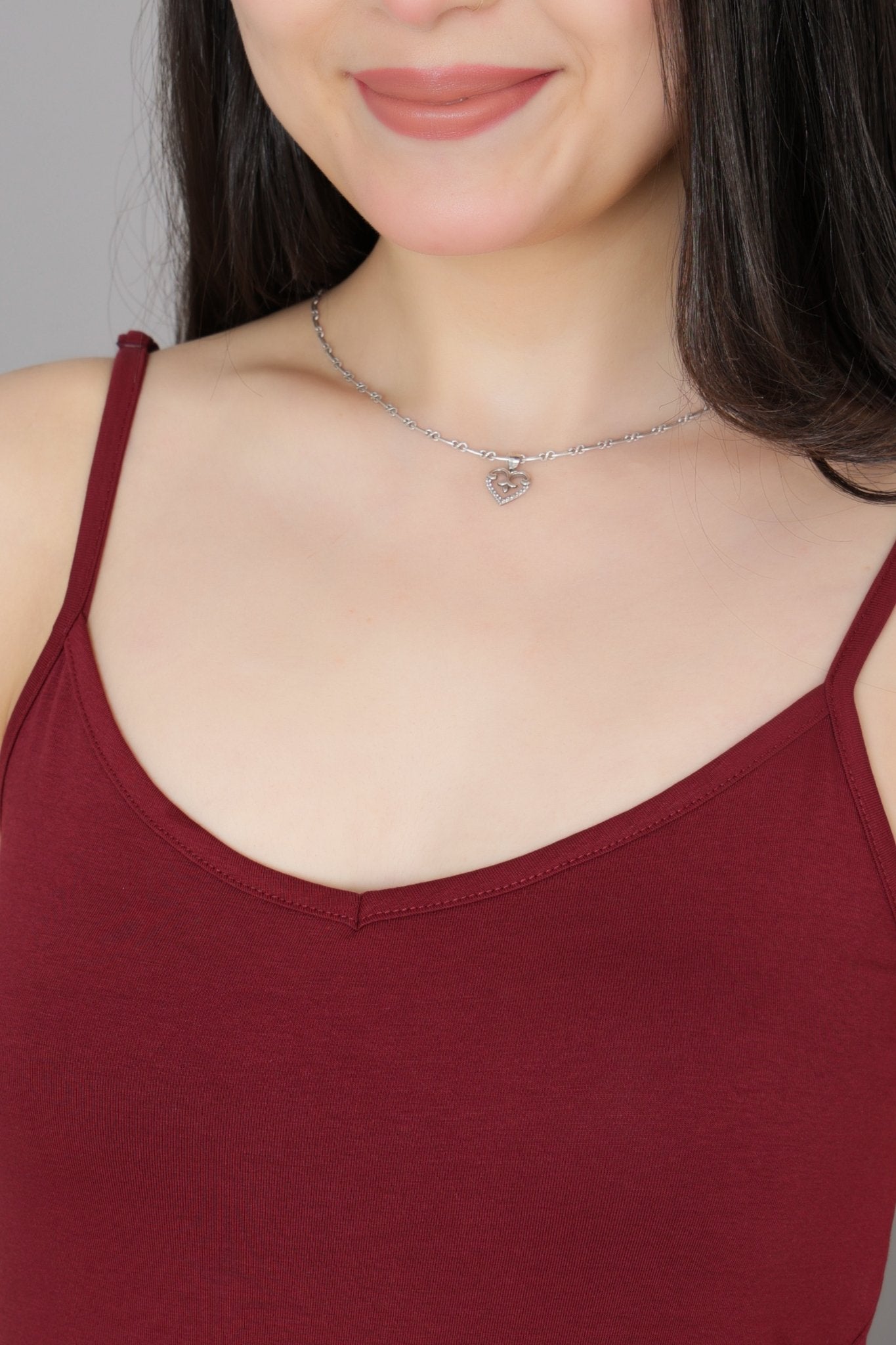 Wine Cotton Camisole [100% Cotton spandex] - Cotton camisole