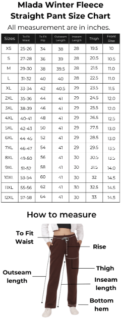 Wine winter warm straight fit pants - Winter straight pant