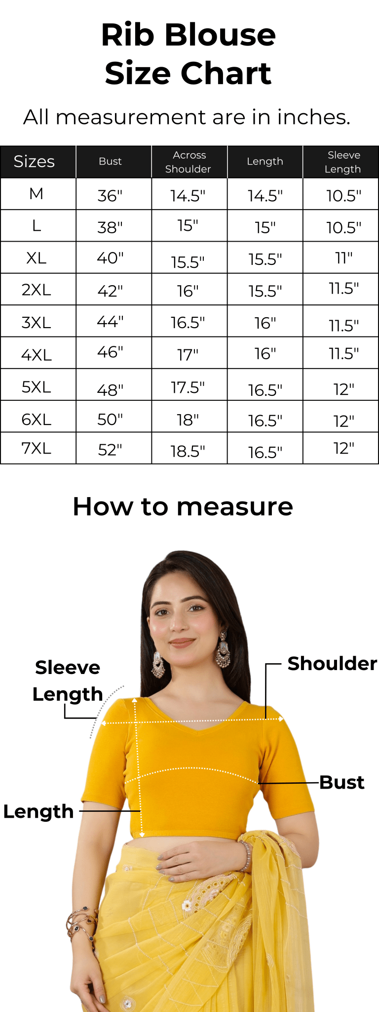 Yellow Rib Blouse [ 100% USA HQ Cotton, 280 GSM non transparent fabric ] -Rib blouse