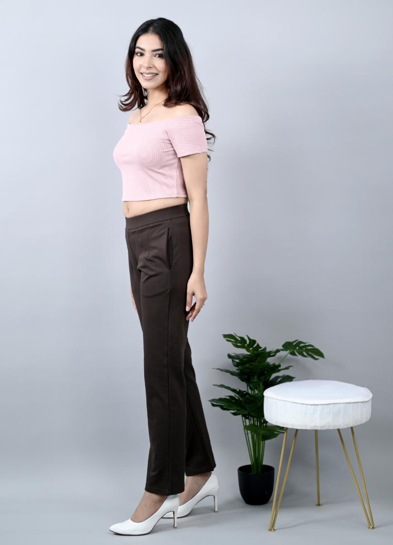 Coffee bean cigarette pants