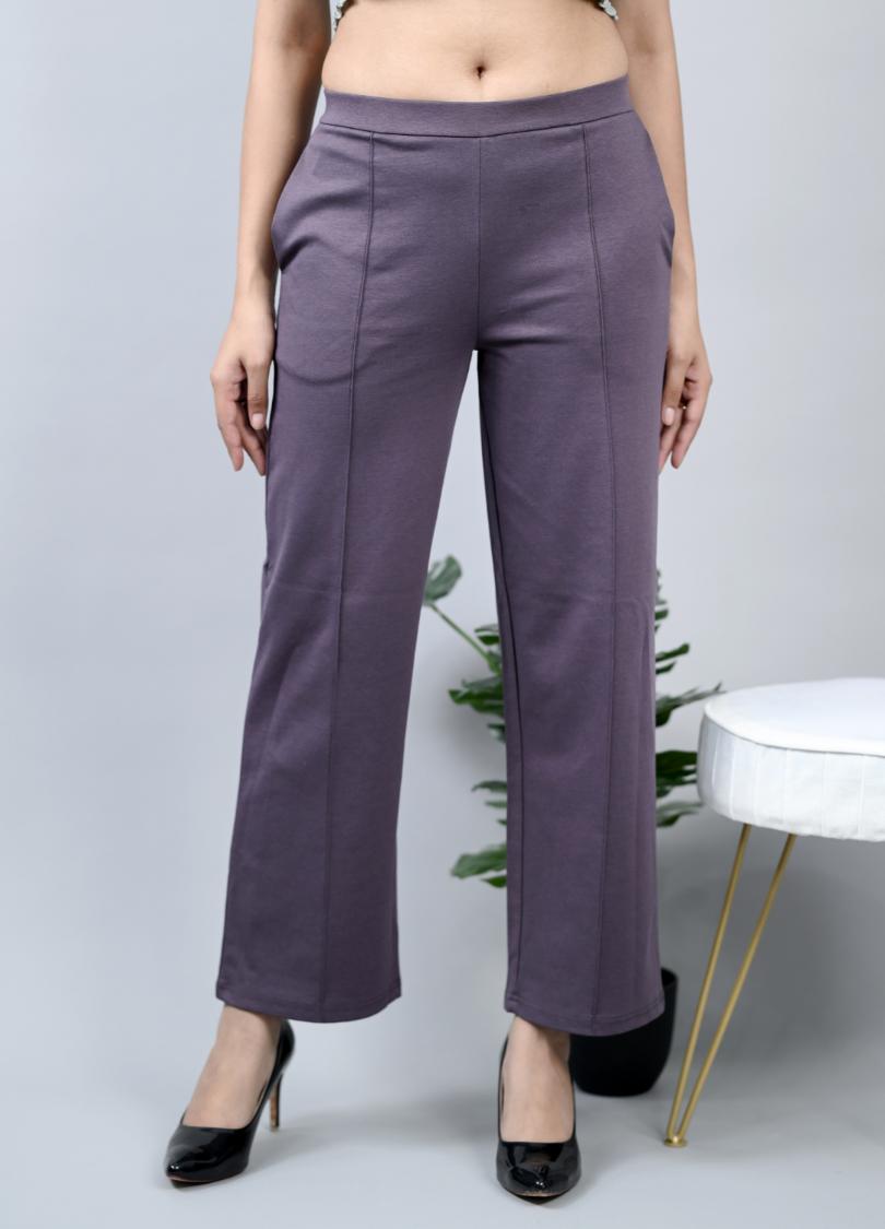 Jamun Extra Flare Fit Pants -Milano extra flare fit pants