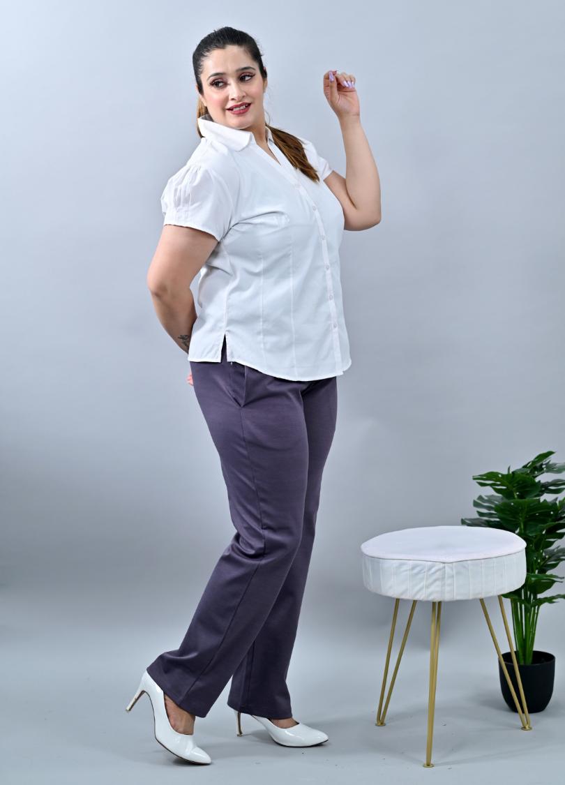 Jamun plus size cigarette pencil pants