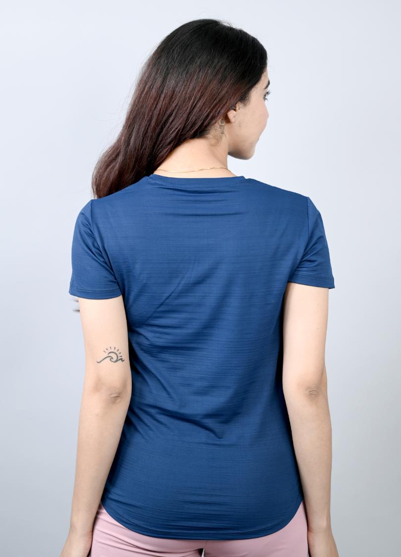 Navy Active T Shirt -Active t shirt