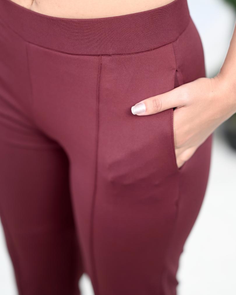 Women's Yoga pants (wine) – wodarmour